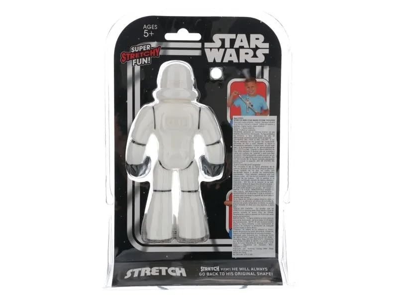 Stretchable Mini Star Wars Stormtrooper Action Figure for Ages 5 and Up
