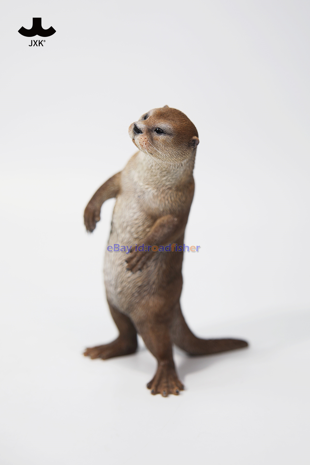 JXK 1/6 Scale Eurasian River Otter Model Animal Figure Scene Decor Kids Toy