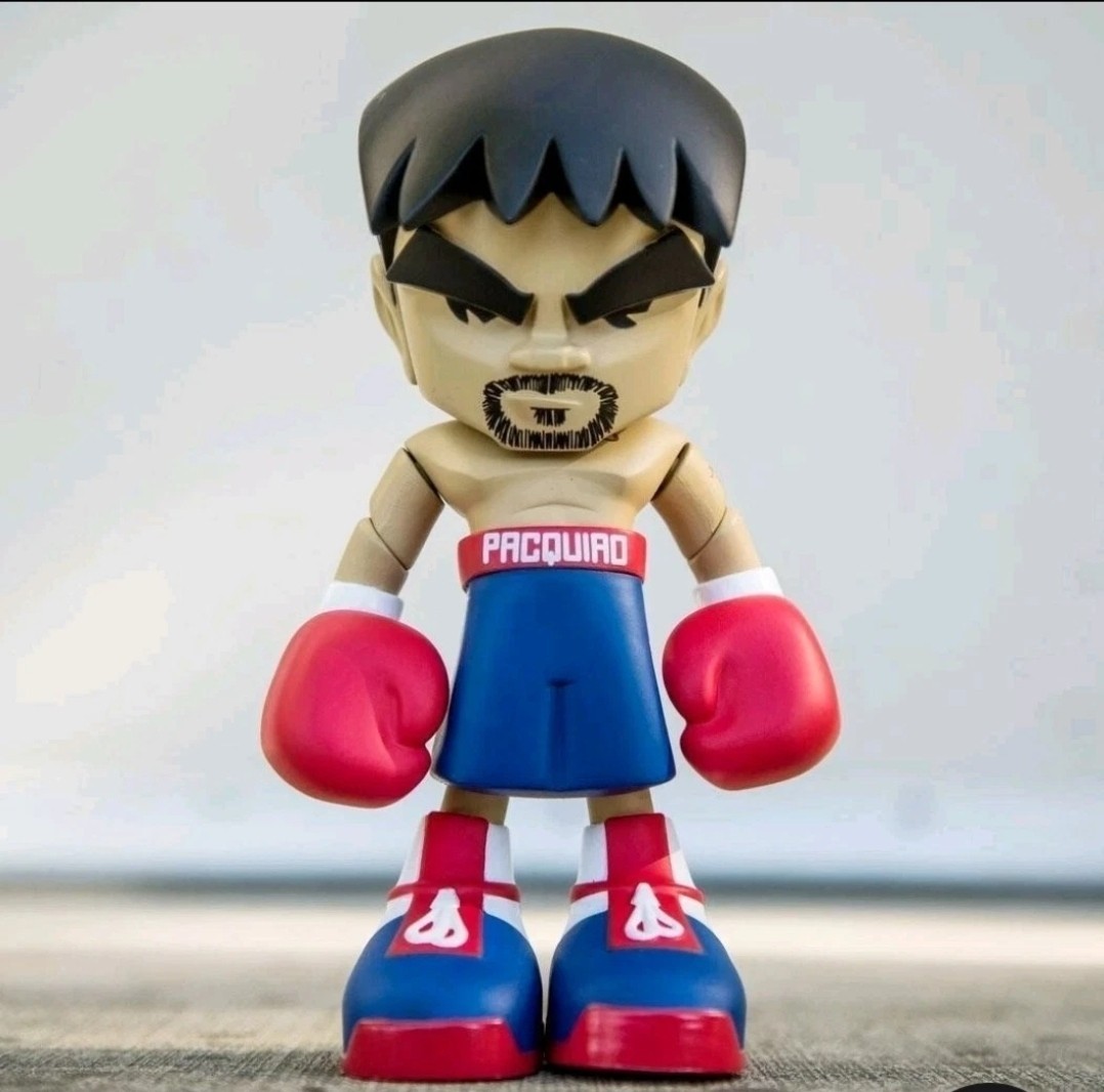 Manny Pacquiao 7&Prime; Vinyl Figure Fight Of The Century Pac-Man MindStyle 2015 New