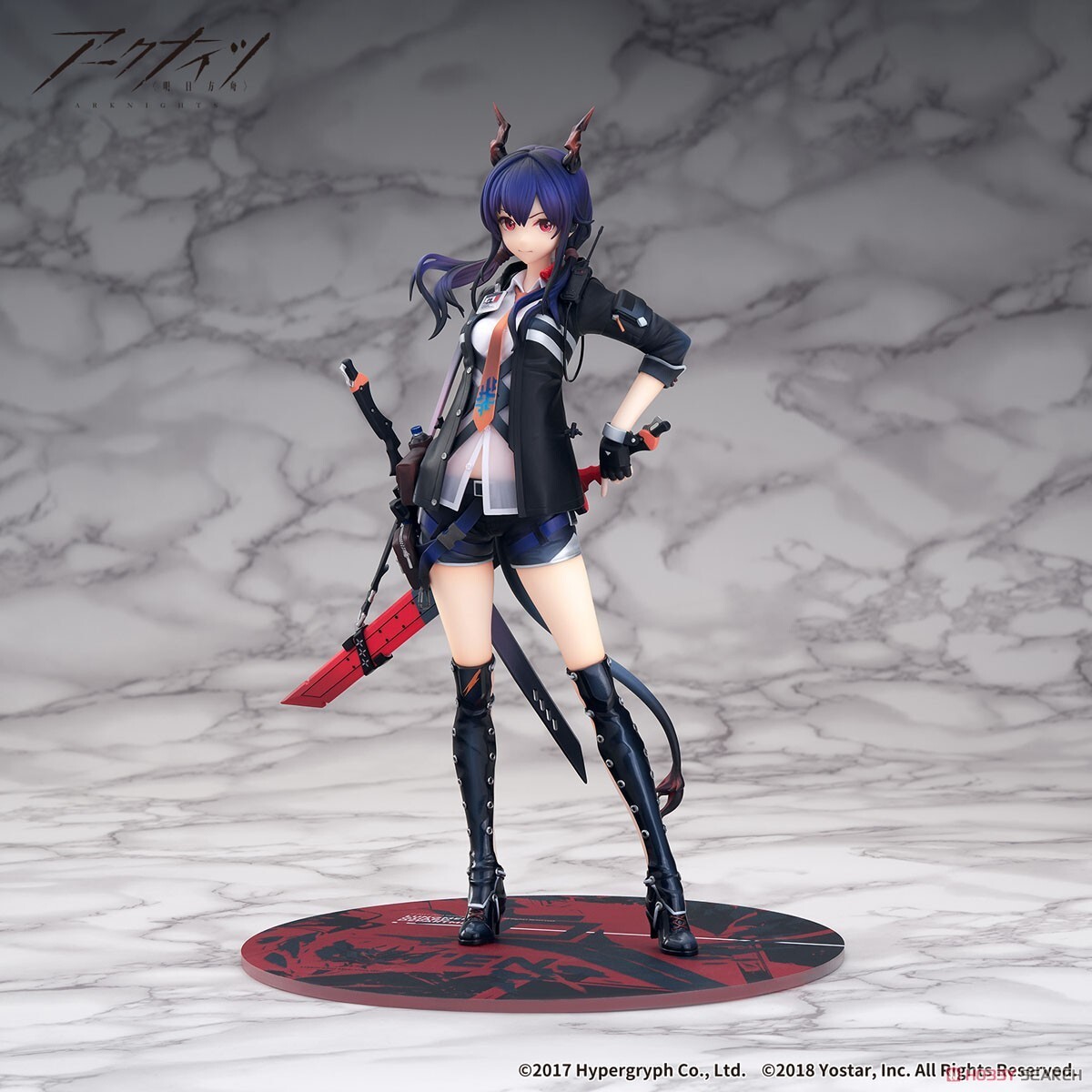 Apex Toys Arknights Ch`en w/Bonus Item 1/7 Figure New in Stock