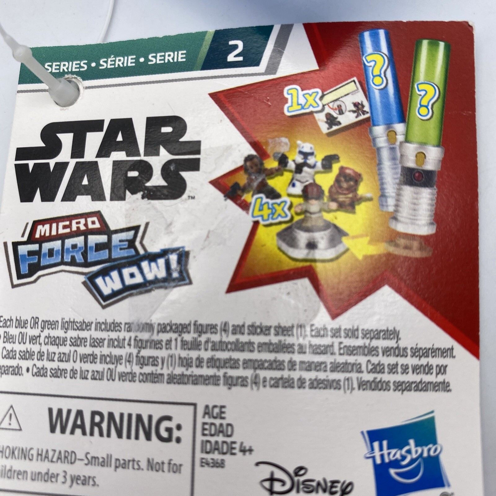 NEW STAR WARS Micro Force Blind Mystery Light Saber Toy Mini Figures