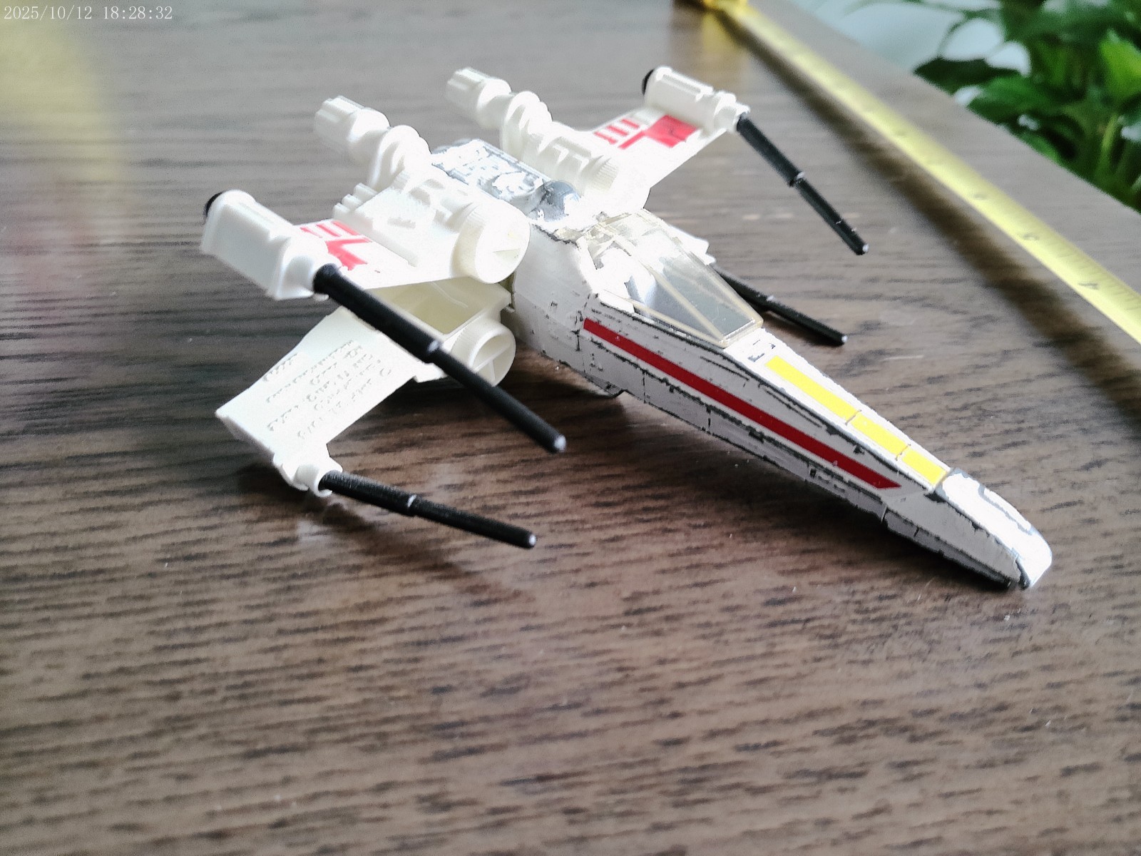 STAR WARS DIE CAST X-WING FIGHTER 1978 70s Vintage Spaceship