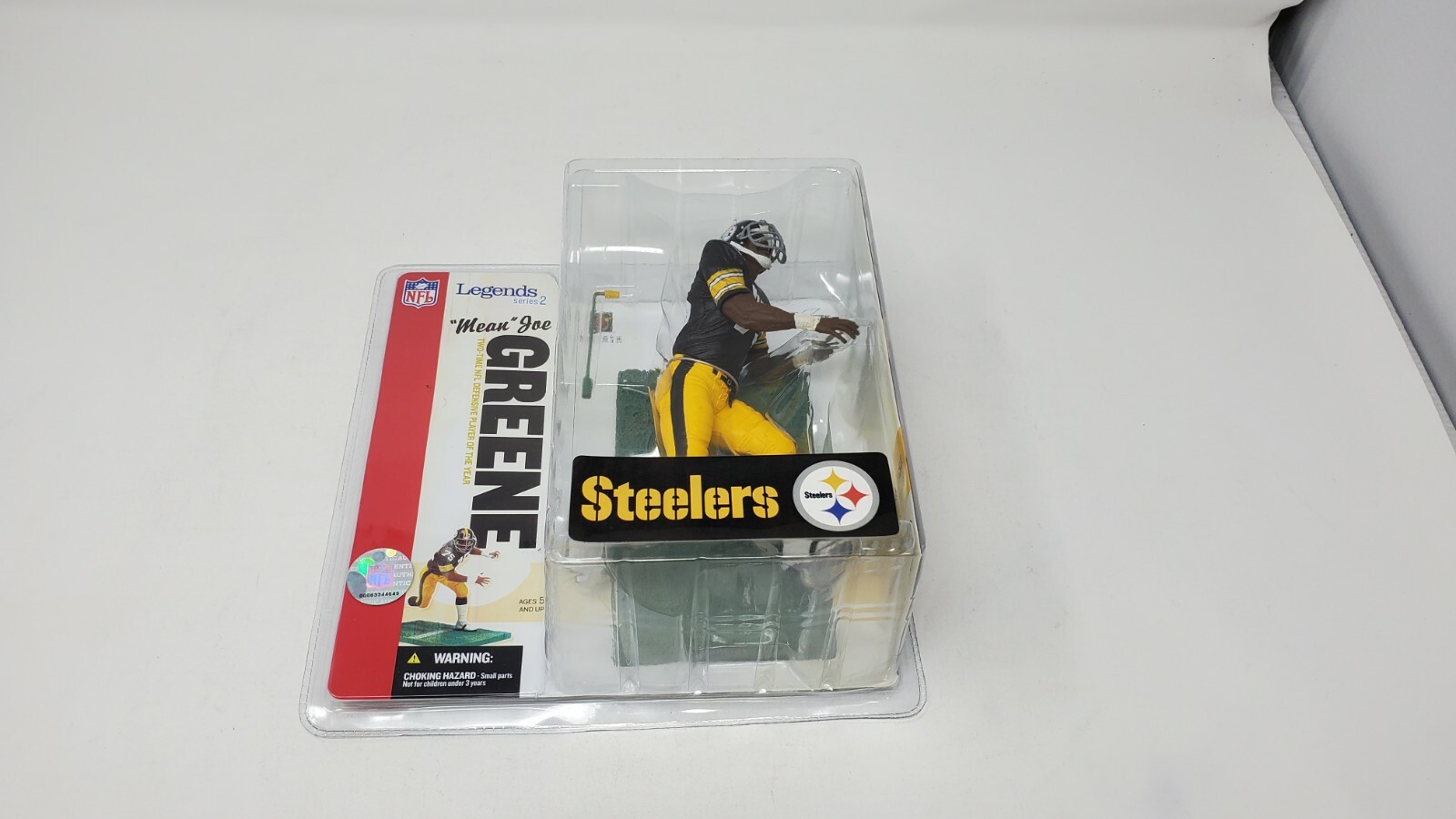 Mean Joe Greene NFL Legends Series 2 Mcfarlane Action Figure Defensive #75