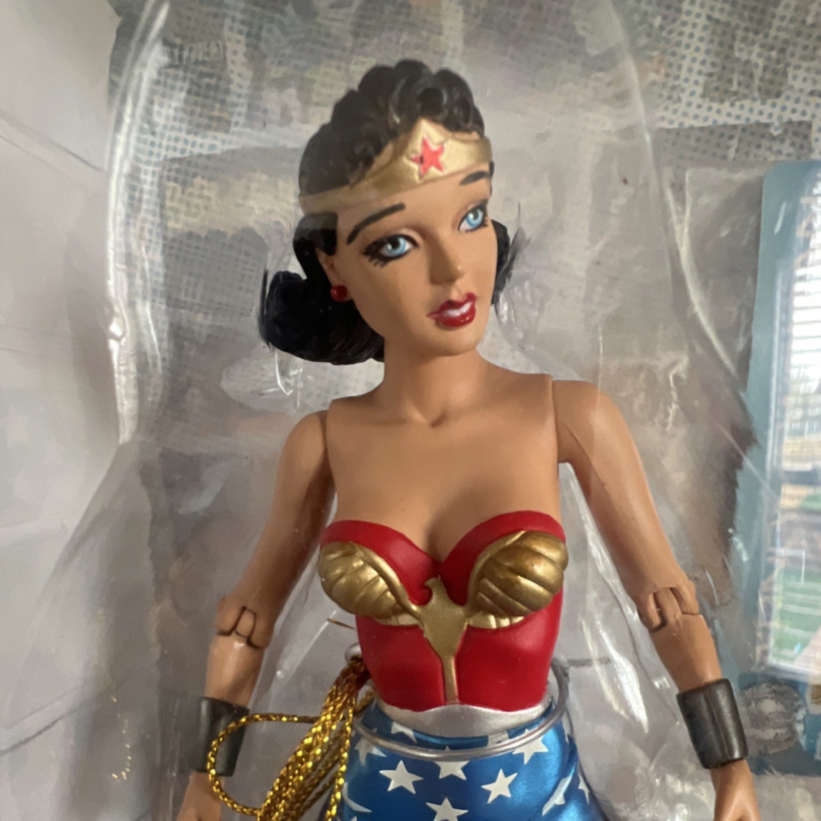 DC Direct Wonder Woman Action Figures DC Origins Series 2 Boxed Collectible Card