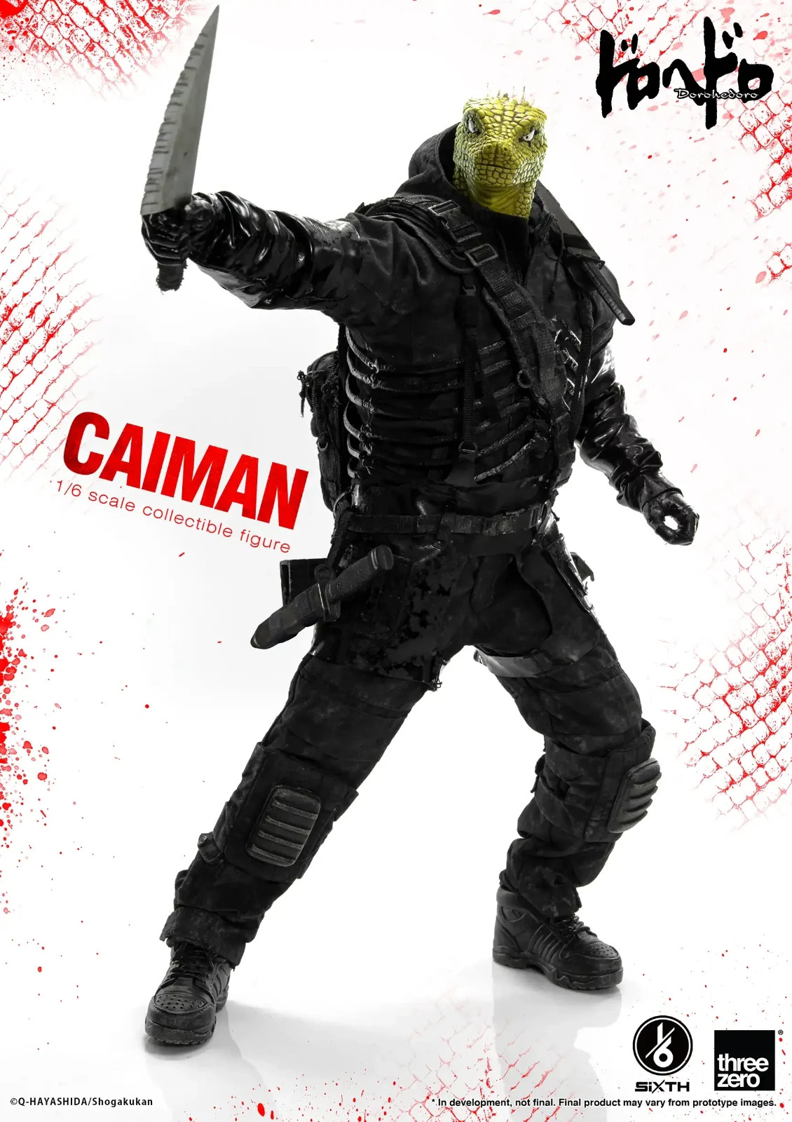 Threezero 1/6 Caiman Dorohedoro from Japan