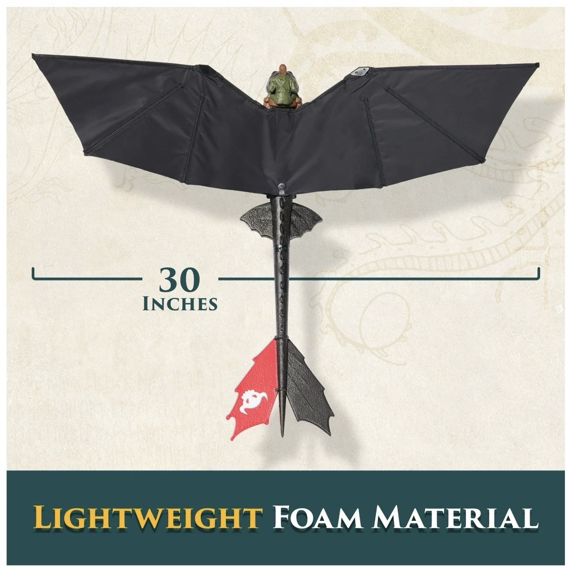 How To Train Your Dragon RC Flying Toothless Remote Control Toy – Brand New