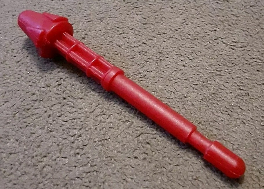 Red part Missile Rocket Accessory weapon toy vehicle figure projectile