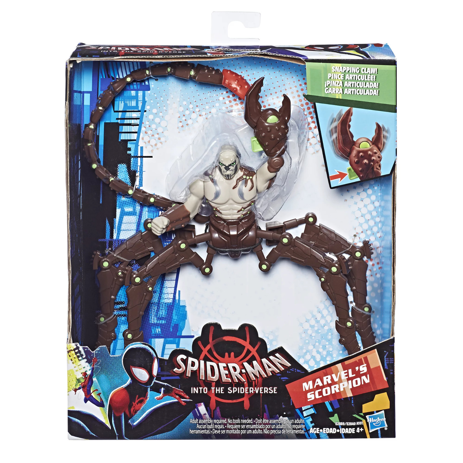 SPIDER-MAN into the SPIDER-VERSE toy 8&Prime; SCORPION Action Figure across 2099 rhino