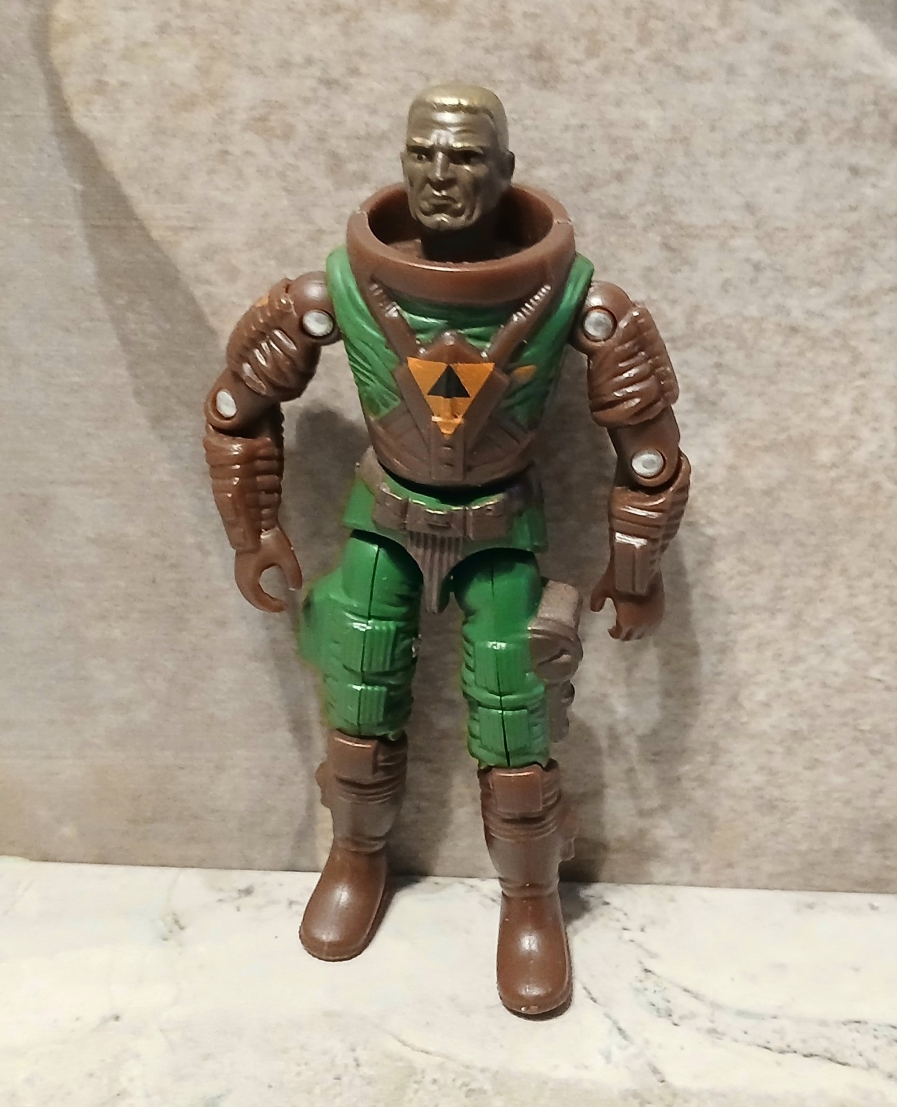 Black Major Custom 1987 Style GI Joe Payload Bronze Bomber Defiant Astronaut