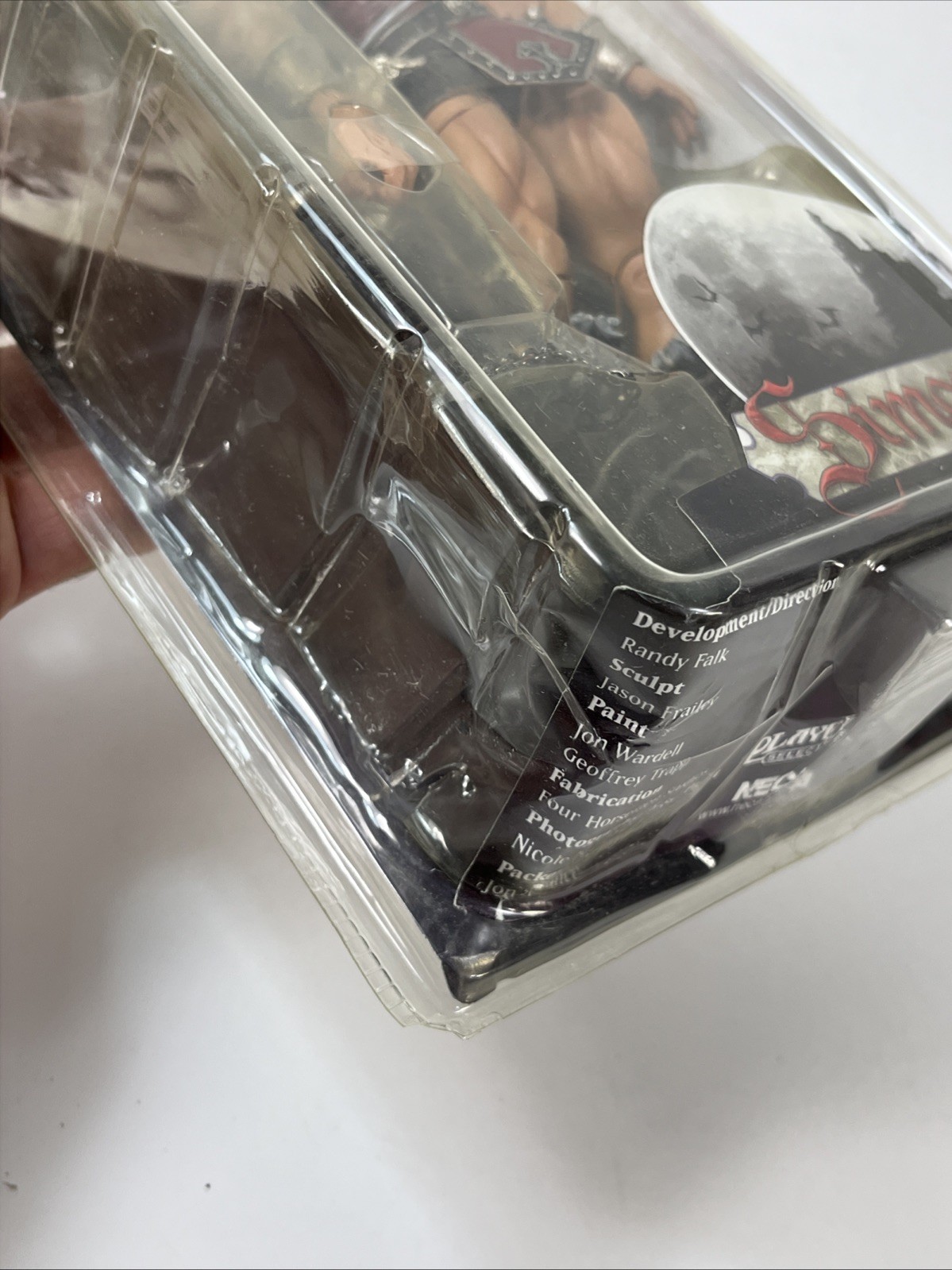 Neca Castlevania Simon 7&Prime; Action Figure 2008 Konami NIP Wear To Package Sealed