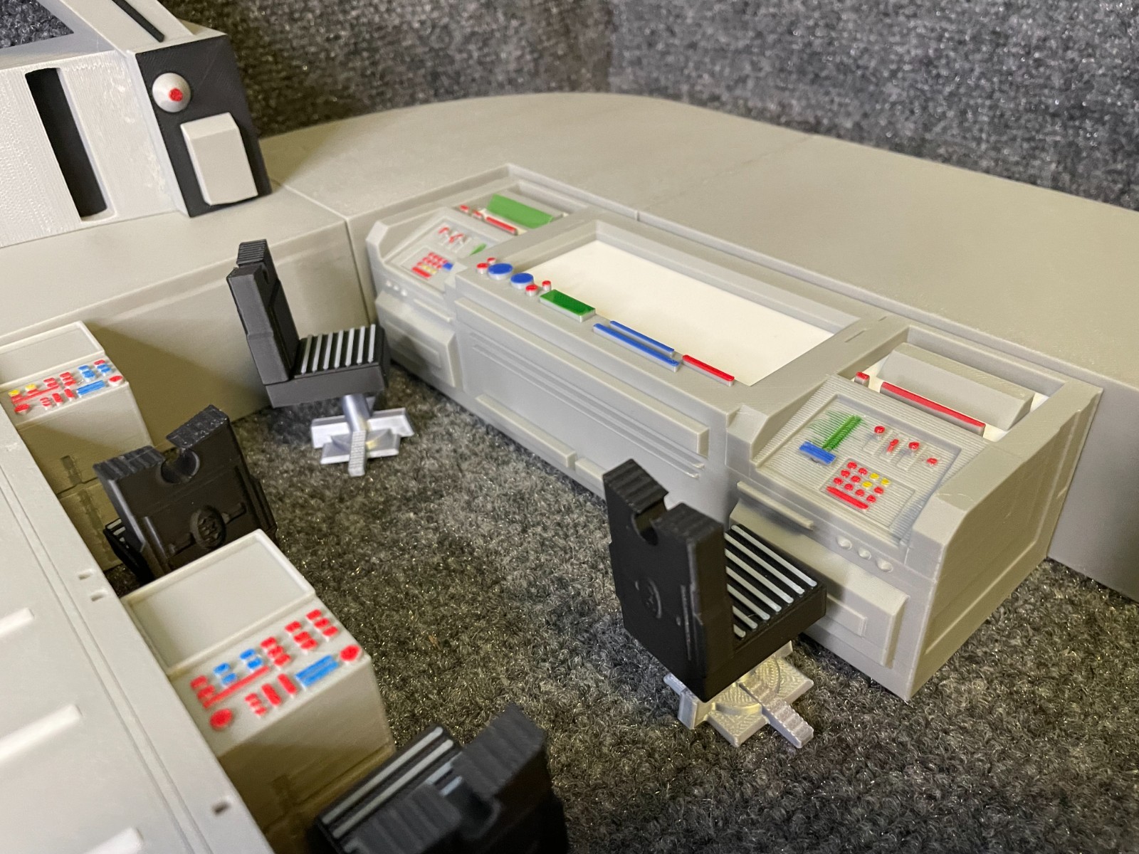 Star Wars inspired Custom made generic Bridge room Diorama