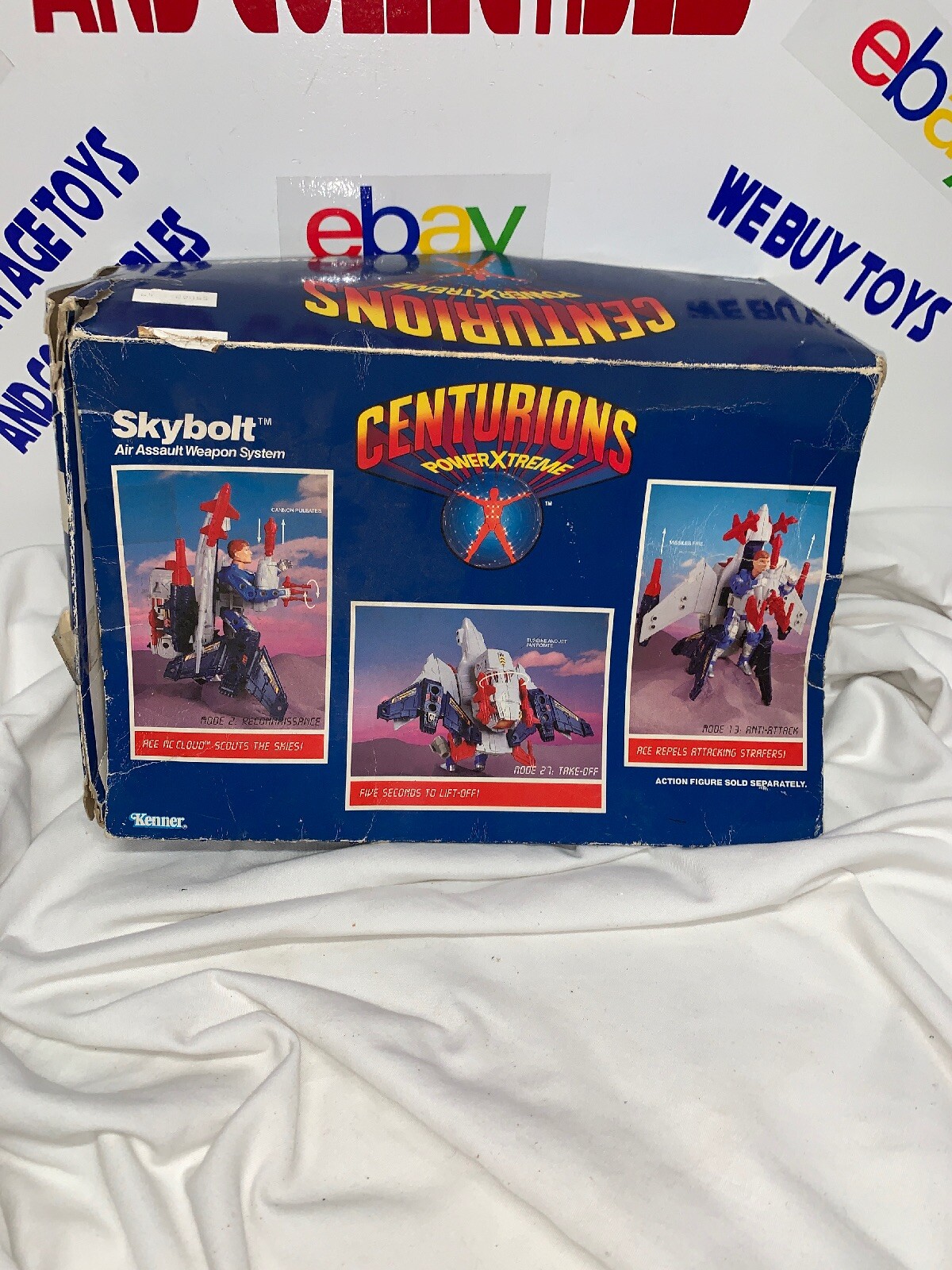 1986 CENTURIONS POWERXTREME SKYBOLT Empty Box Only KENNER