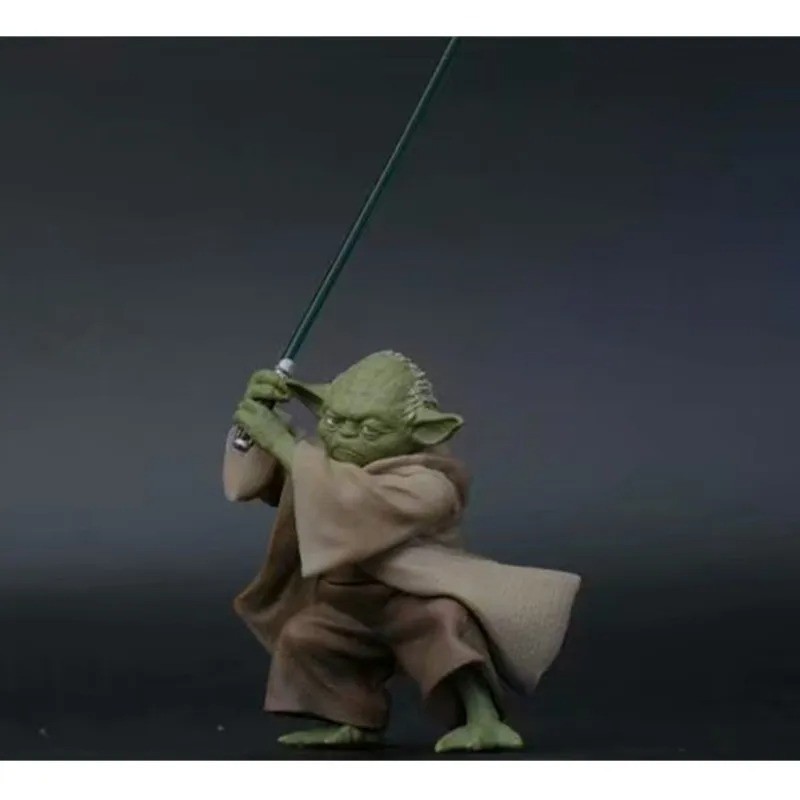 Star Wars Mandalorian Master Yoda with Sword Action Figure Toys – Free Shipping