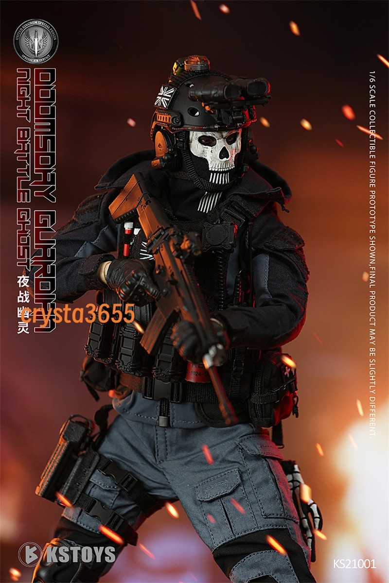 1/6 FLAGSET KS21001 Night War Ghost Simon Riley Action Figure In Stock Gift