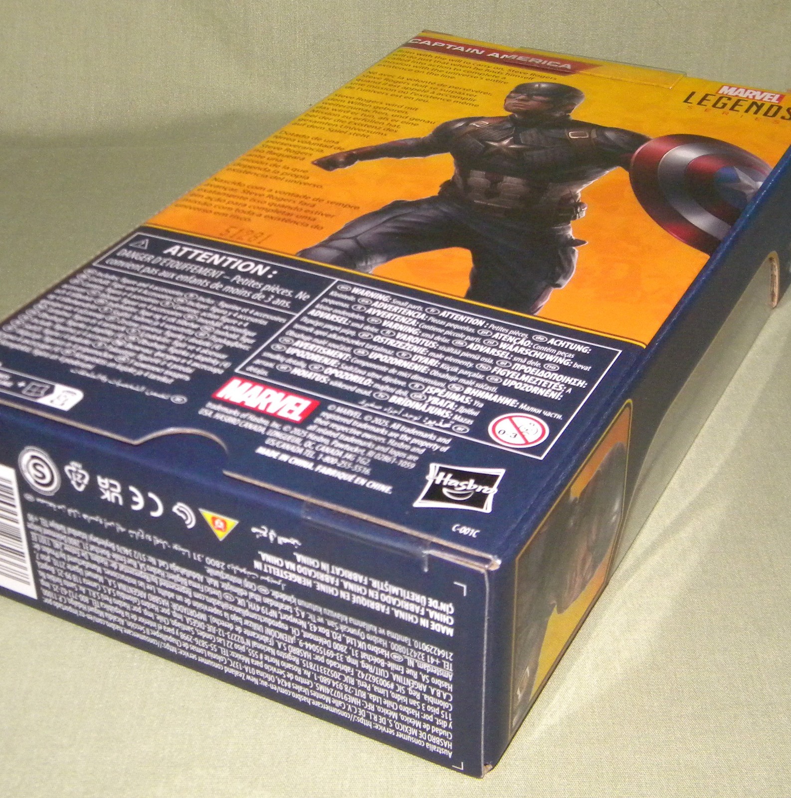 CAPTAIN AMERICA Marvel Legends Studio Avengers 6&Prime; Figure 2025 Chris Evans