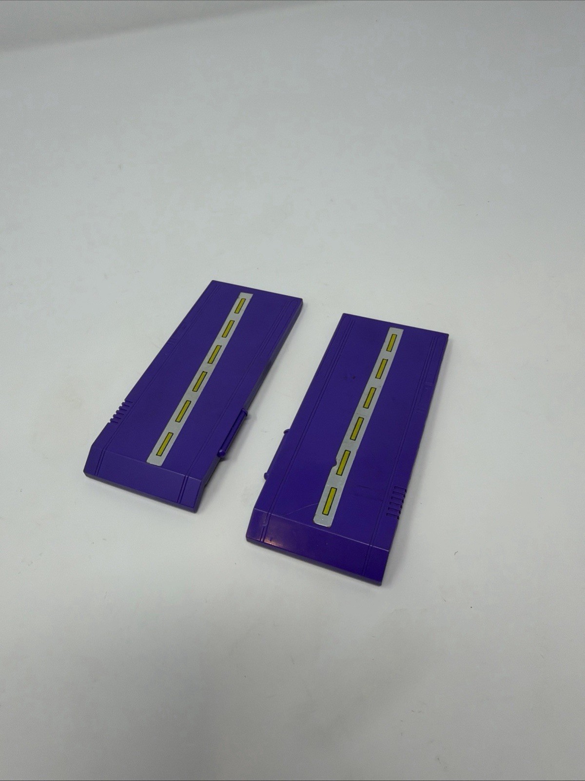 1986 G1 Transformers Trypticon Left & Right Purple Loading Ramps Set – Authentic