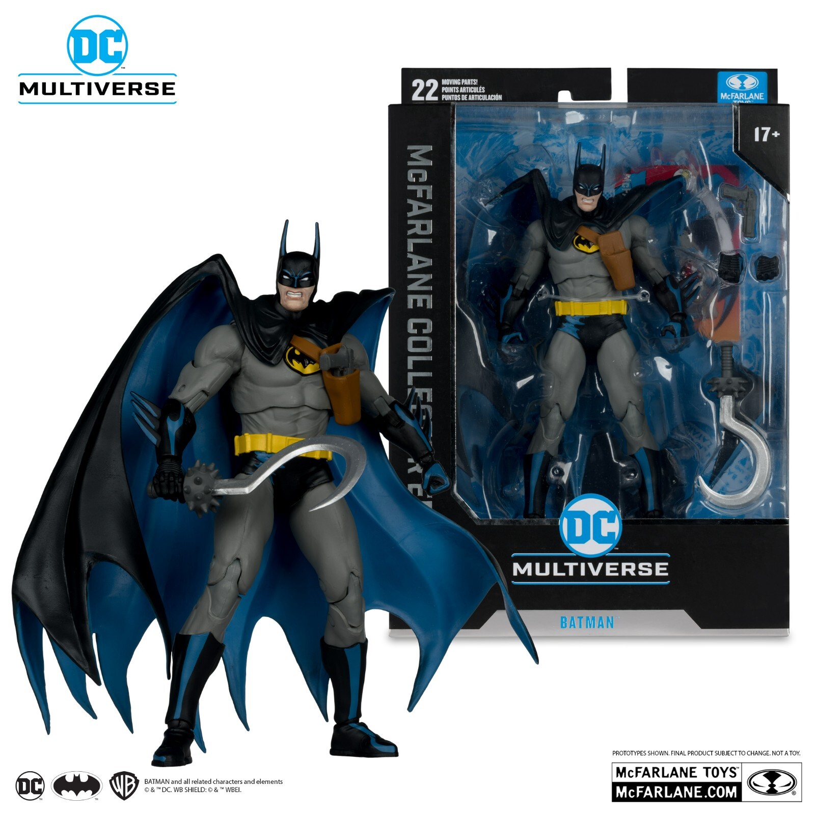 Batman (Batman: Year Two) McFarlane Collector Edition #34 7&Prime; Action Figure Instk