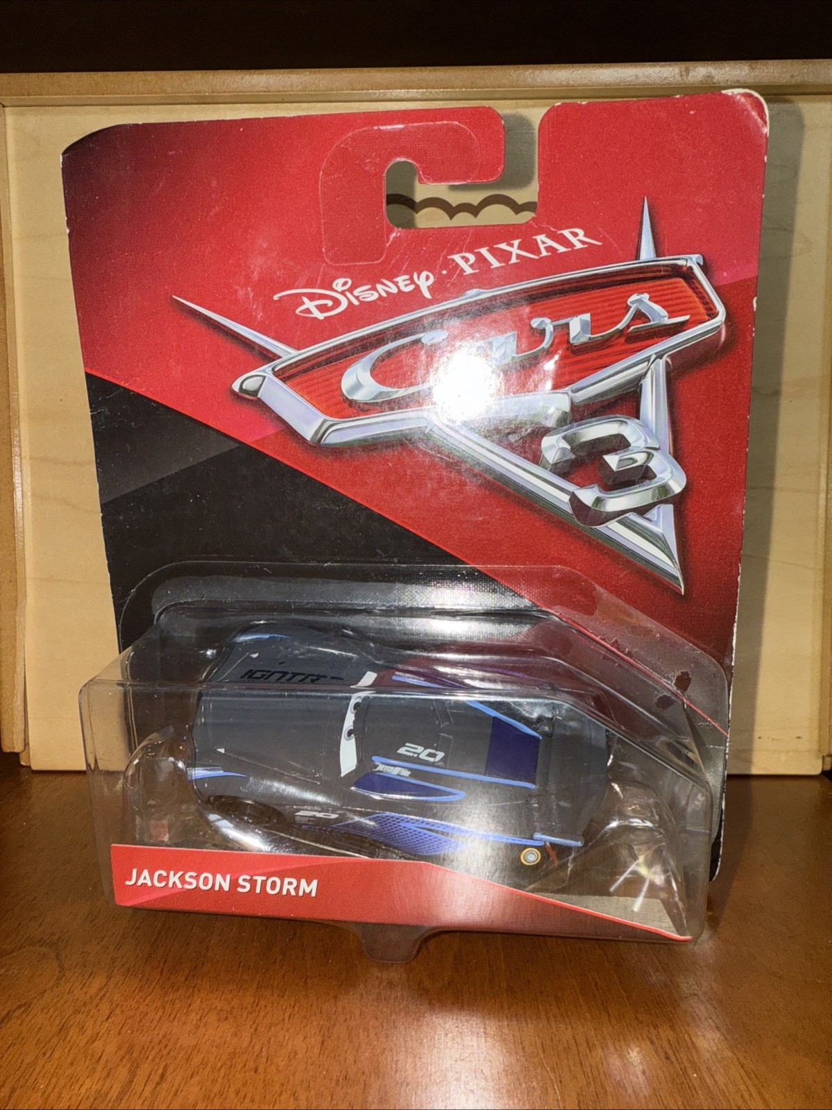 DISNEY CARS 3 PIXAR JACKSON STORM DIECAST NEXT GEN RACER McQueen New