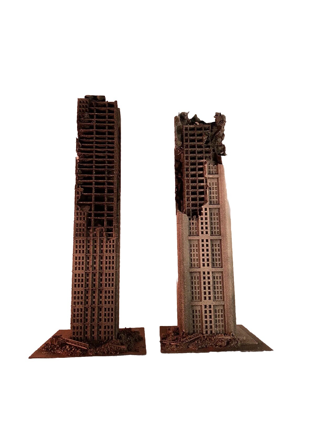 Eyepop Designs 2 XL Buildings 1/200 Scale works with NECA Sh Monsterarts