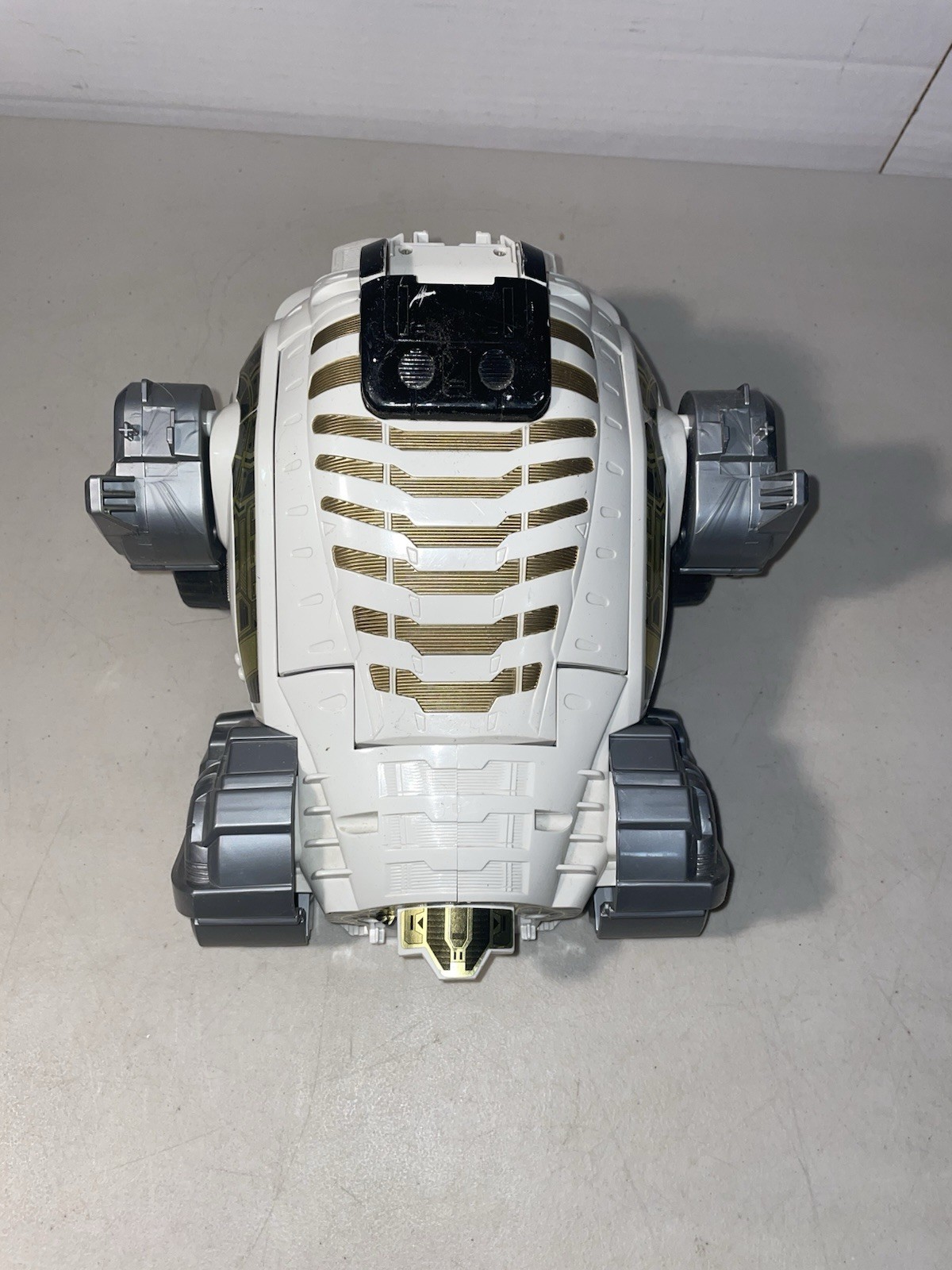Vintage 1998 Power Rangers Space Silver Titanus Carrier Zord Bandai INCOMPLETE