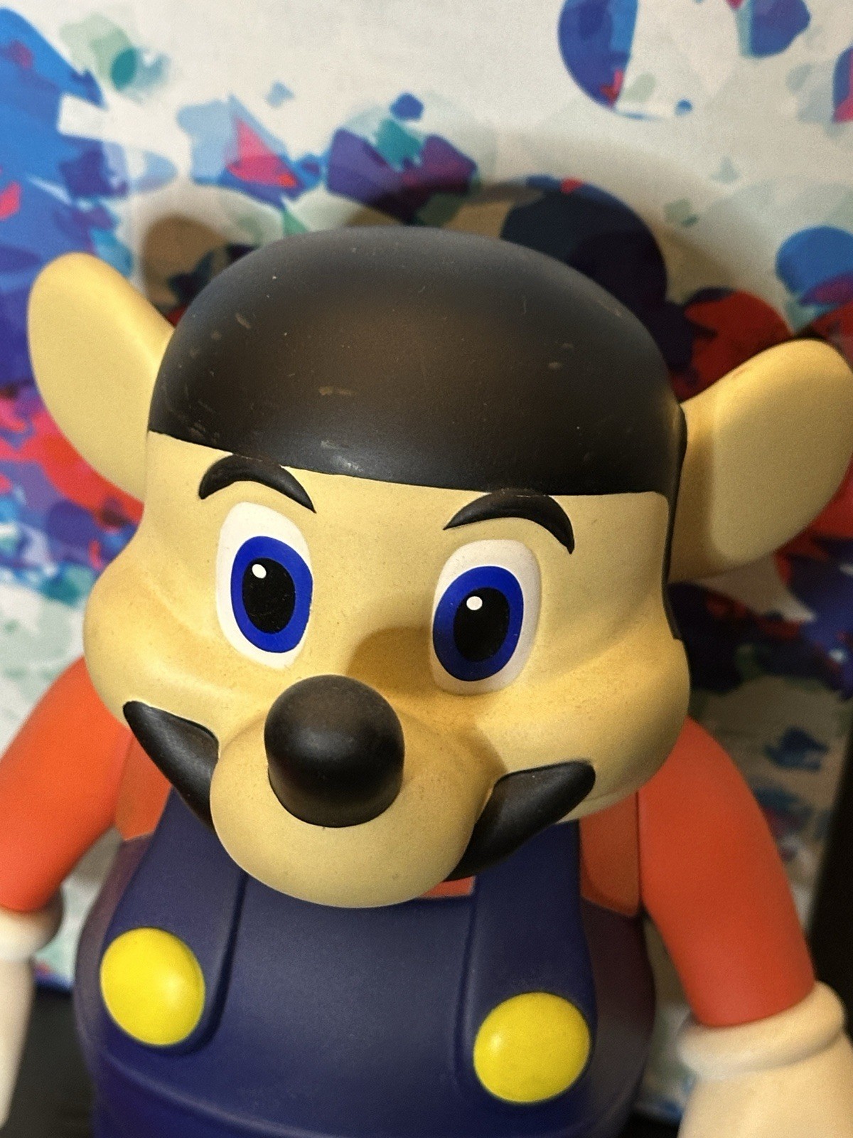Akashi Mickey x Mario 9&Prime; Vinyl Figure by Dave Bondi 🔥