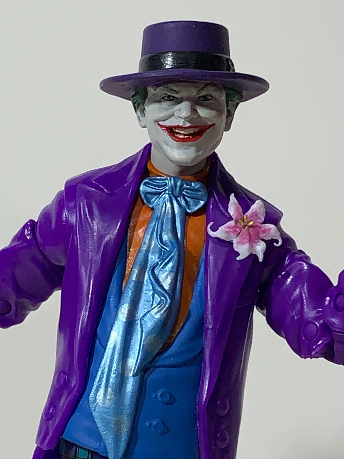 McFarlane DC Multiverse 1989 Batman Joker J Nicholson Custom Action Figure Head