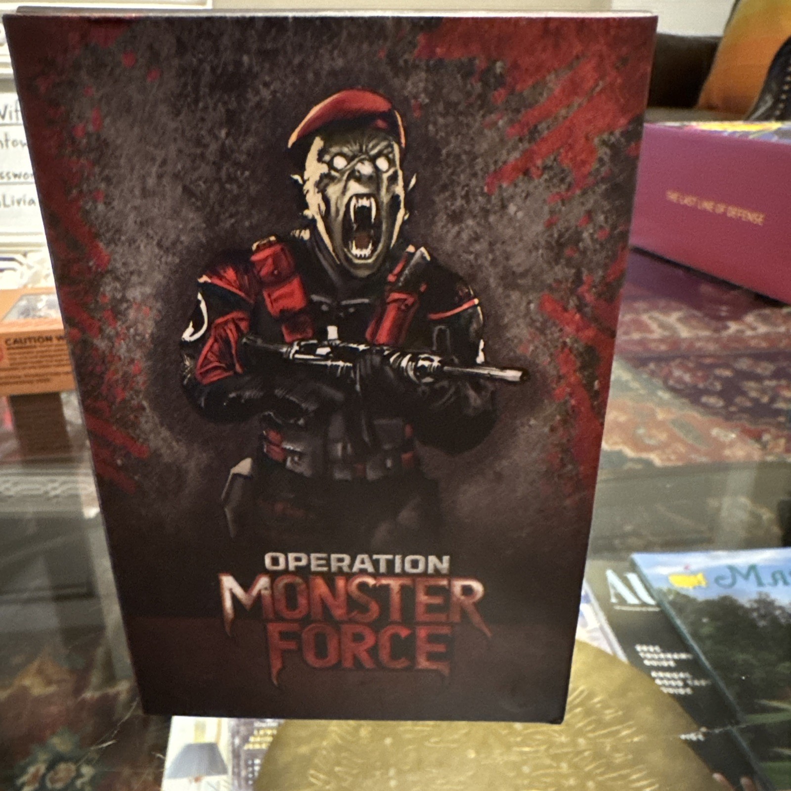 Operation Monster Force Delta Red Bloodwatch Elite 1:18 3.75&Prime; JoeFest Exclusive