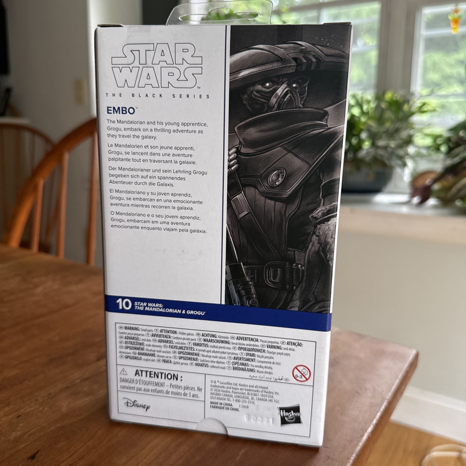 Star Wars The Black Series 1st Edition Embo The Mandalorian & Grogu #10 In Hand