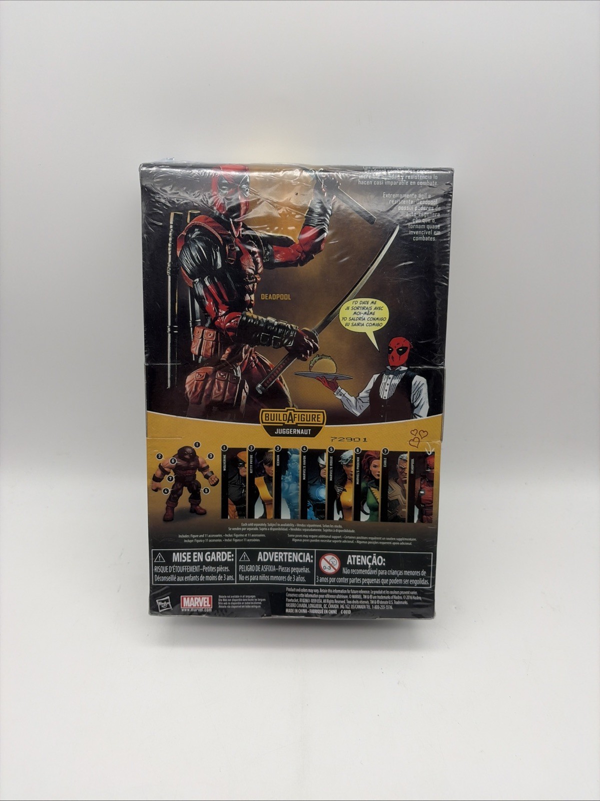 Marvel Legends X-MEN Deadpool Action Figure New in BOX Juggernaut BAF