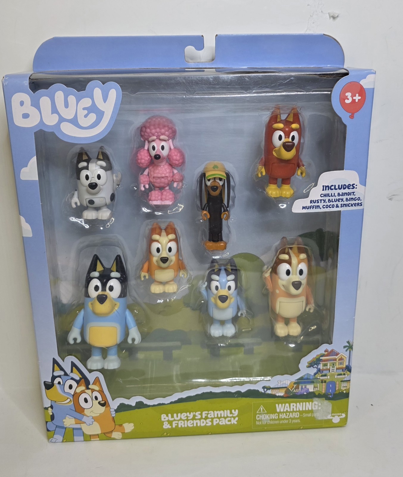 Bluey Family and Friends 8 Pack