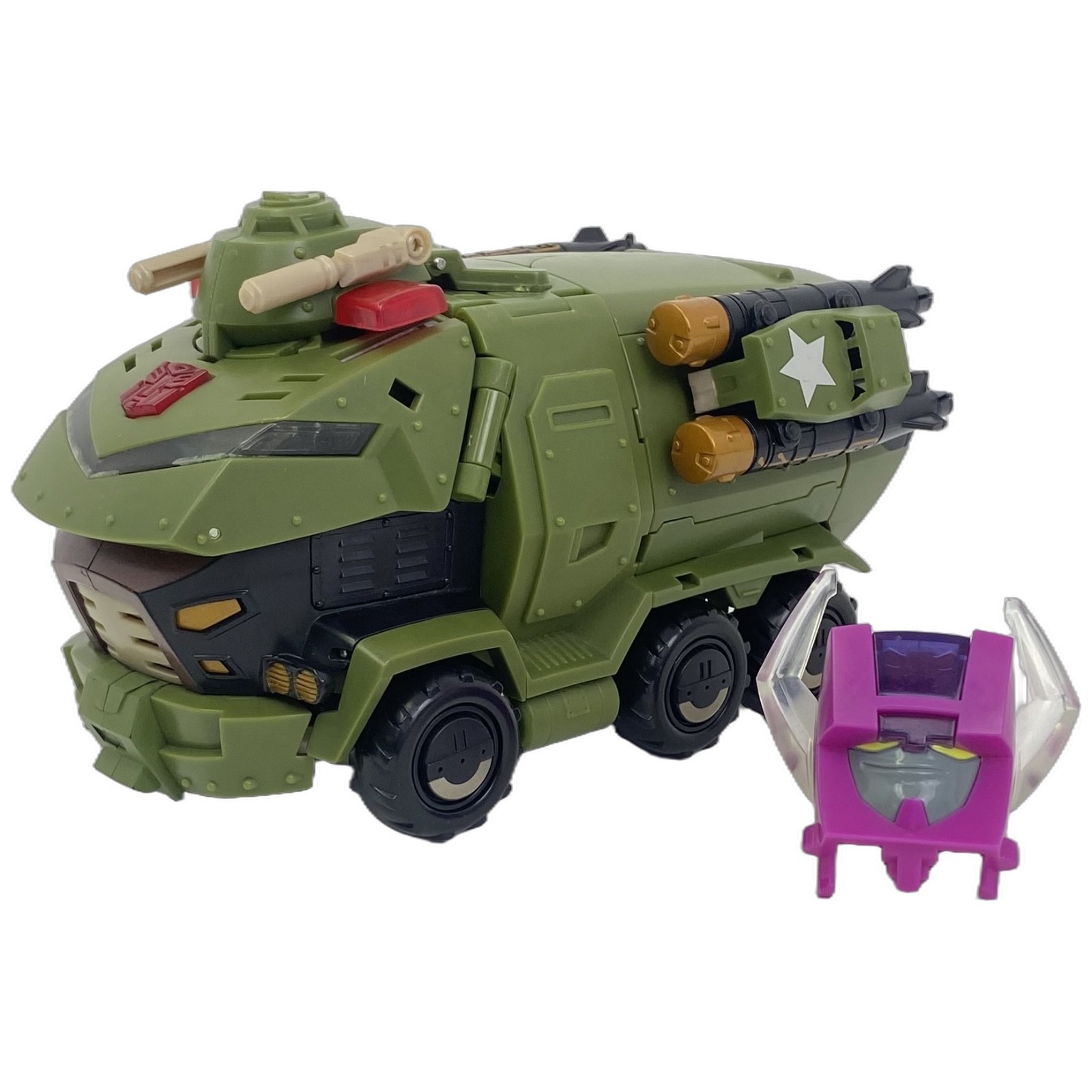 Transformers Animated Bulkhead Action Figure Leader Class Complete Hasbro Used