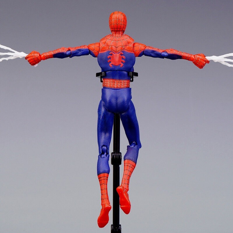 Spider-Man: Into the Spider-Verse Action Figure Toys Peter B. Parker Miles Model