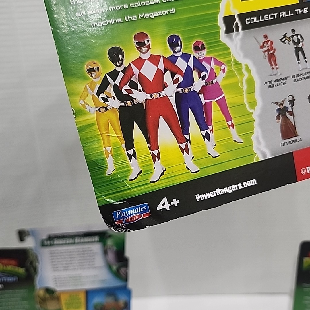 Power Rangers Re-Ignition Auto Mighty Morphin Head-Flippin&rsquo; Lot Set Playmates