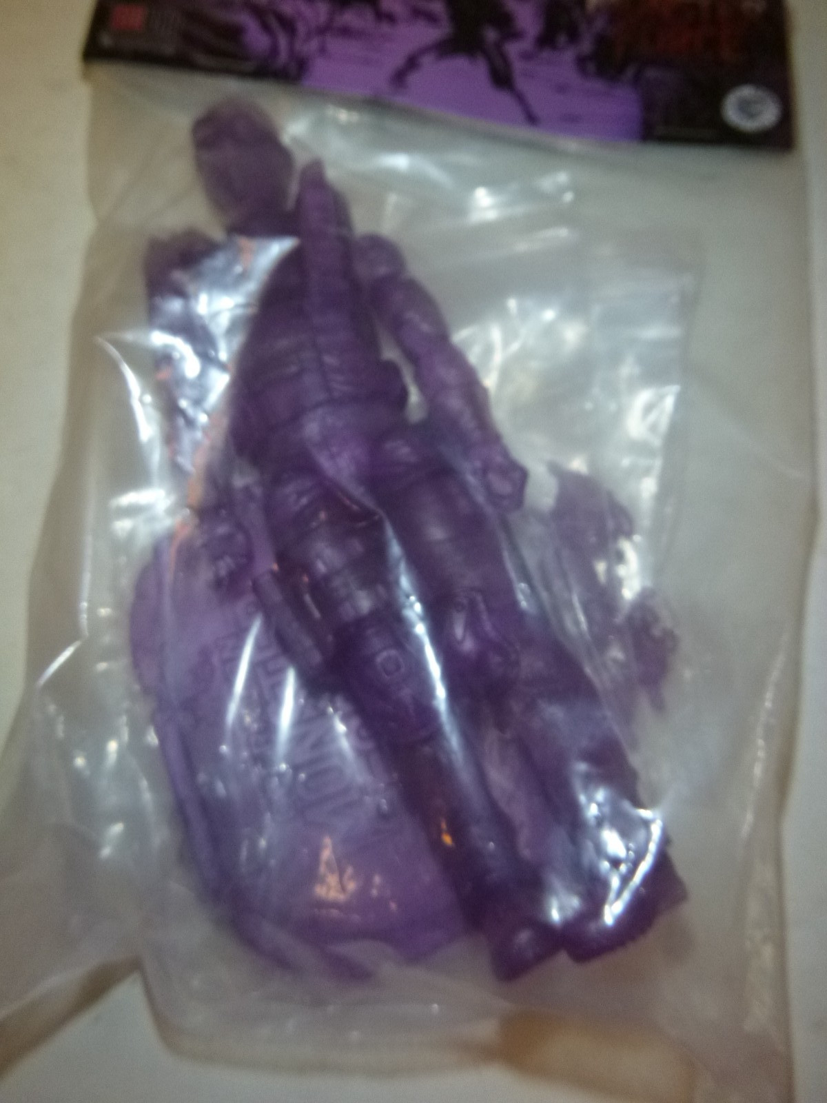 NEW 6&Prime; exclusive translucent Lt. Griffin Eraser (MISP) Operation Monster Force