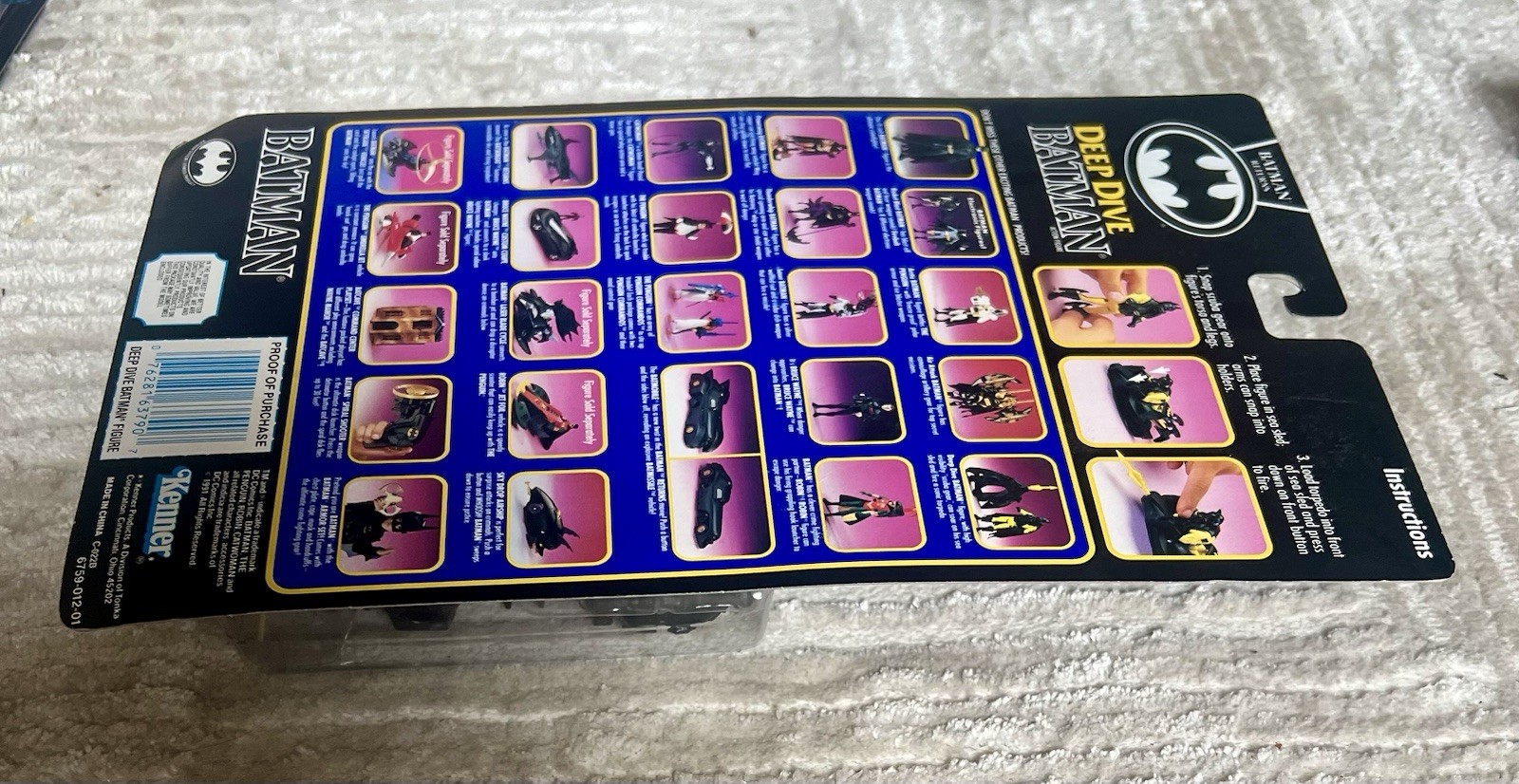 1991 Batman Returns DEEP DIVE BATMAN UNOPENED Vintage & Rare Sealed