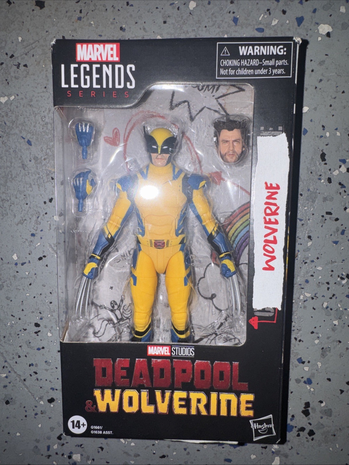 Marvel Legends Series Deadpool & Wolverine 6” Wolverine Action Figure 2024 MISB