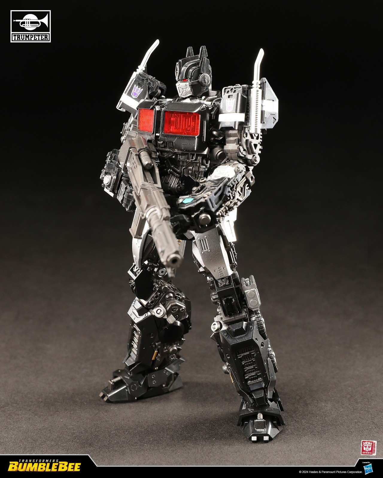 Transformers Nemesis Prime Figure Model Kit Pre Painted Collectible