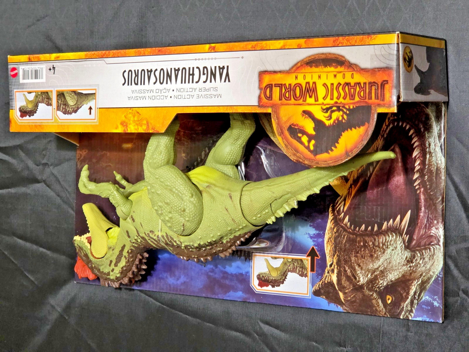 Jurassic World Dominion / Massive Action / Yangchuanosaurus / Mattel / 2021