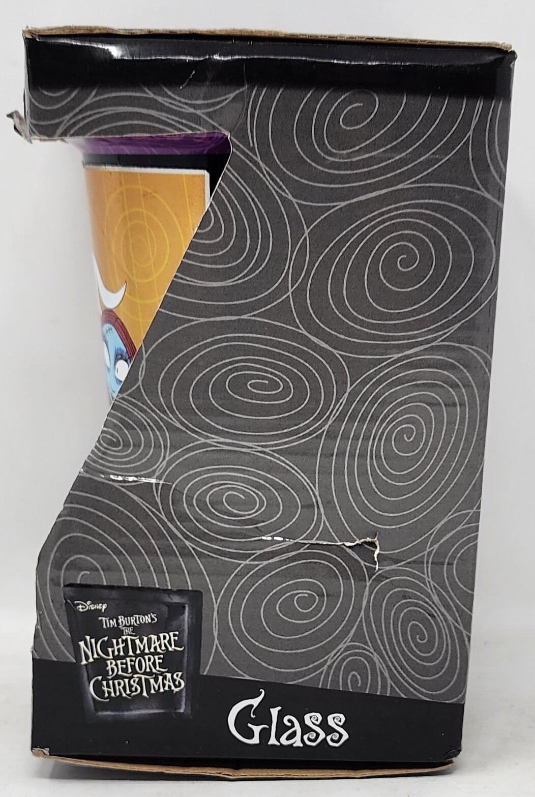 Nightmare Before Christmas 16 oz. Drinking Glass – Jack & Sally w/ Zero 2017 NIB