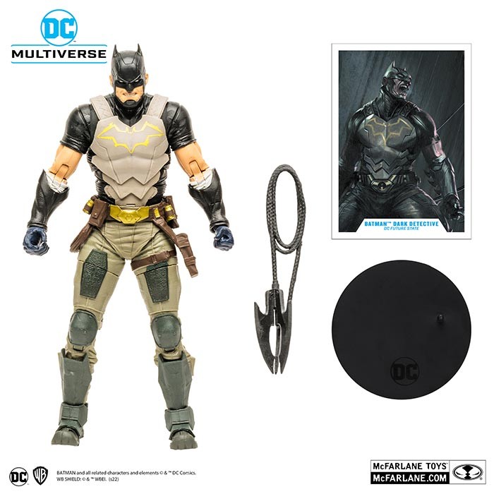 DC Multiverse Comic 7 Inch Figure Batman – Batman Dark Detective (Gold Label)