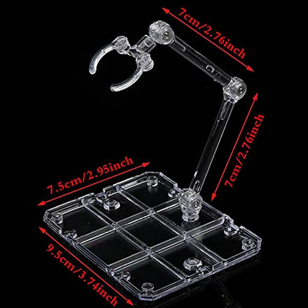 Adjustable Action Figure Display Holder Base Doll Model Support Stand HG144 24Pc