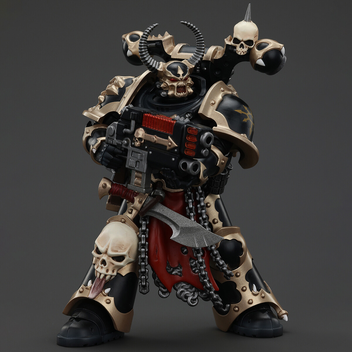 HiPlay JOYTOY Warhammer 1/18 Black Legion Chosen Action Figure JT00980