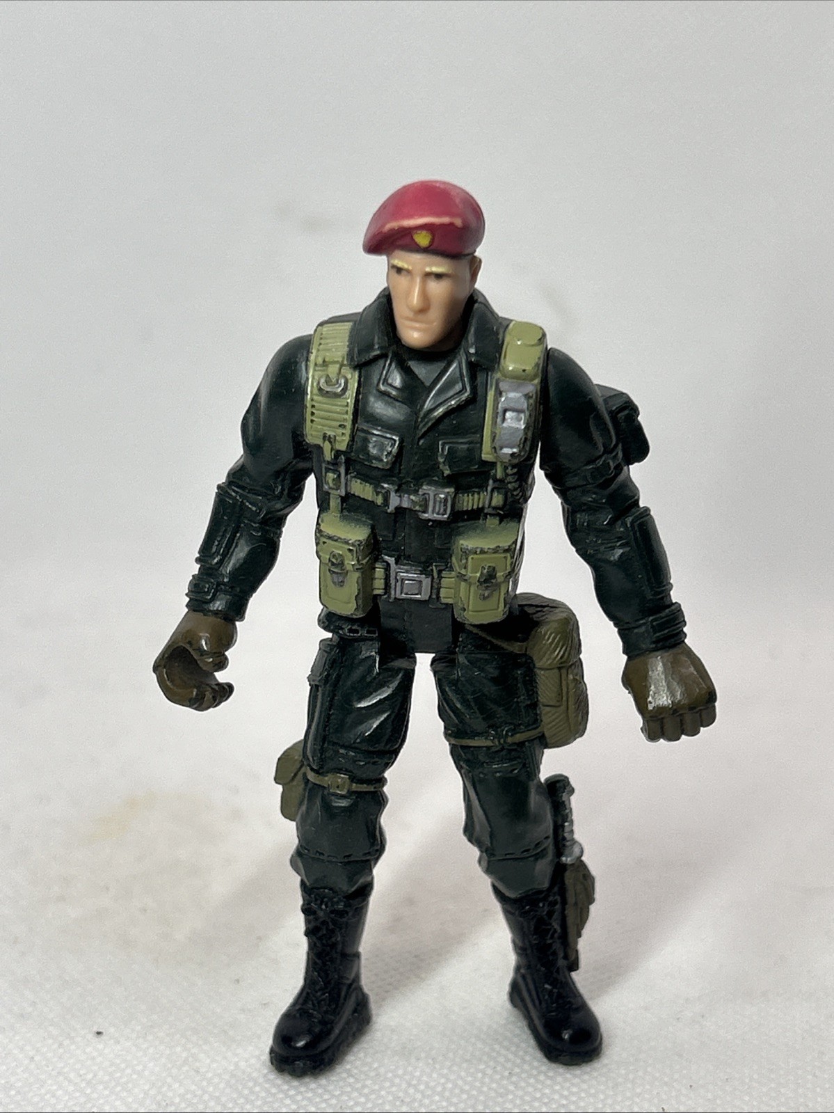 Chap Mei 4” Action Figure Red Beret Colonel Stewart Soldier