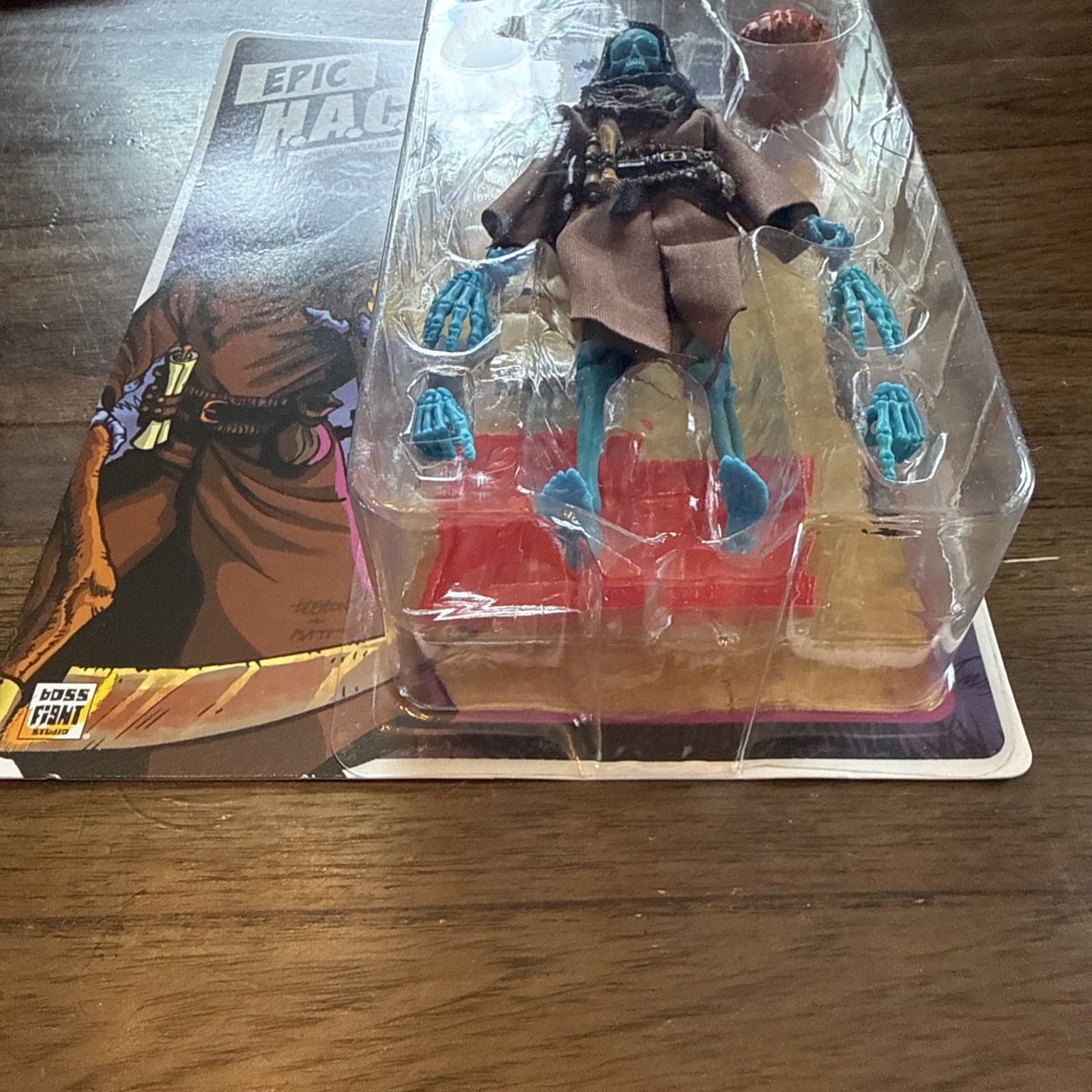 Grim Spectre: Earth Scorcher (Epic H.A.C.K.S.) 6&Prime; Action Figure – Oversized 1:12