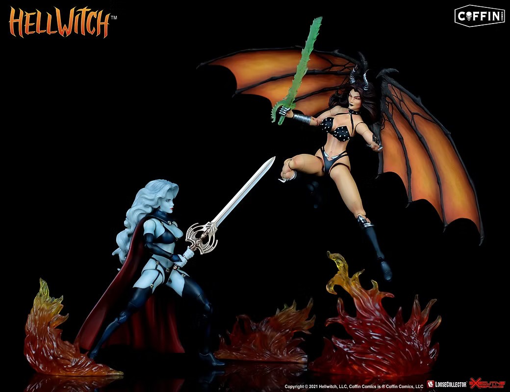SEXY HELLWITCH 1/12 ACTION FIGURE Executive Replica $30.00 OFF SALE