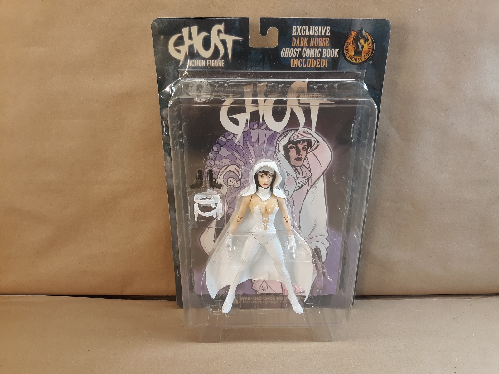 Dark Horse Comics Ghost 6&Prime; Action Figure and Comic 1998 Special Edition