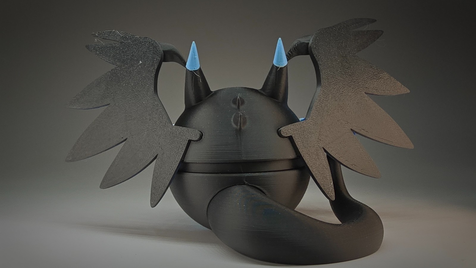 Mega Charizard X | Themed 3D Printed Pokeball | #0006 Charizard