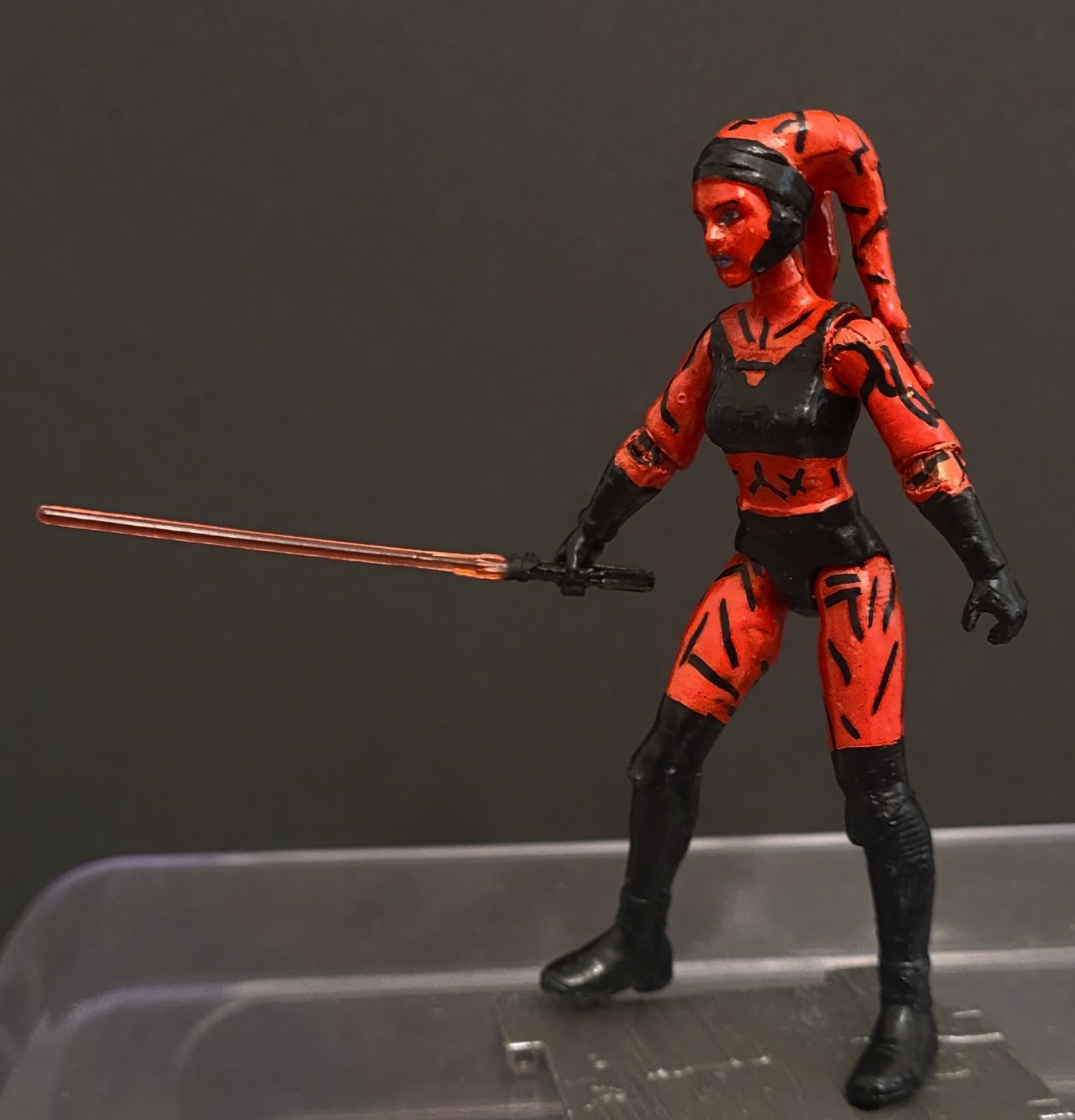 Star Wars Vintage Collection Darth Talon Maul Apprentice custom Figure 3.75 Inc