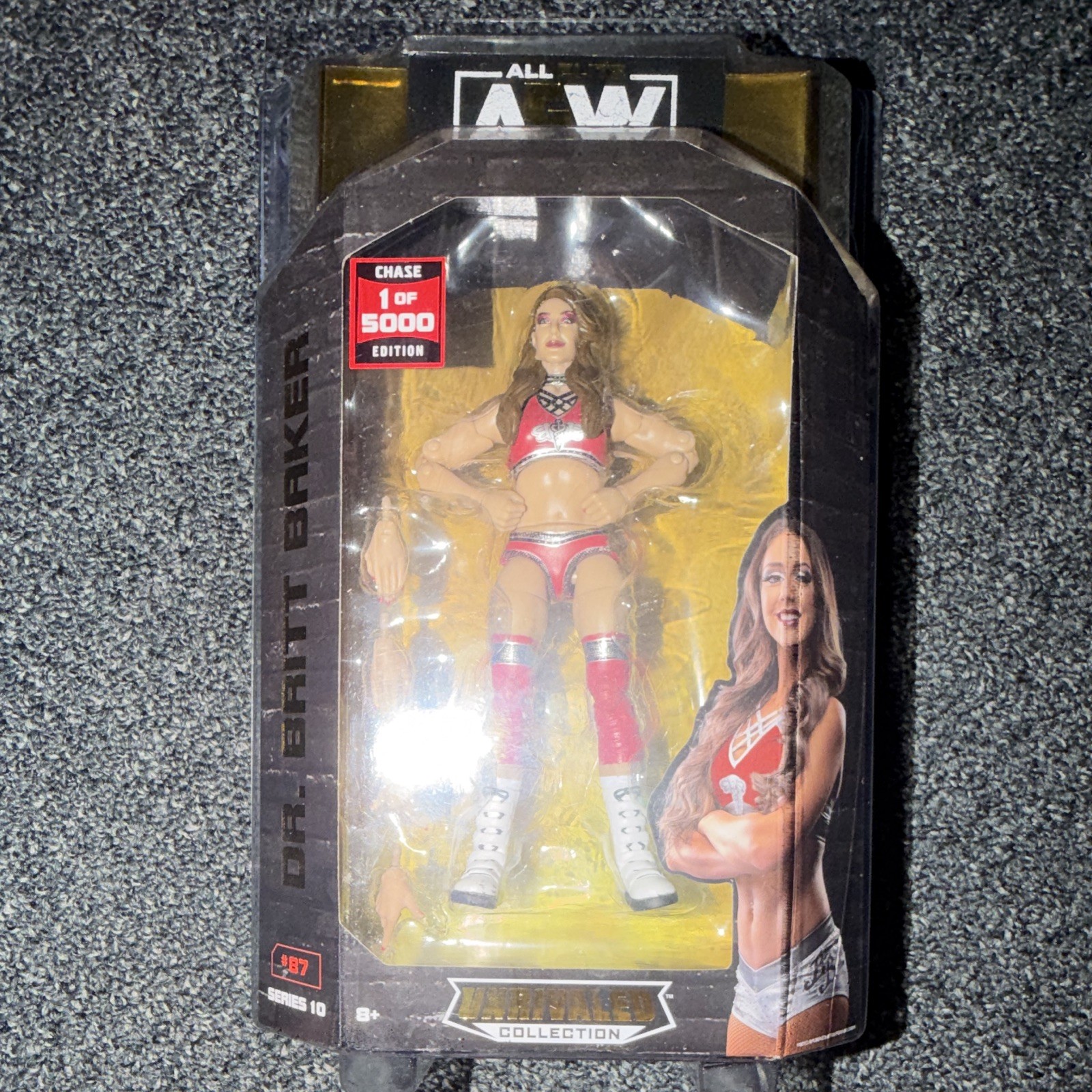 AEW Dr. Britt Baker Unrivaled Collection Series 10 Chase 1 of 5000 Figure