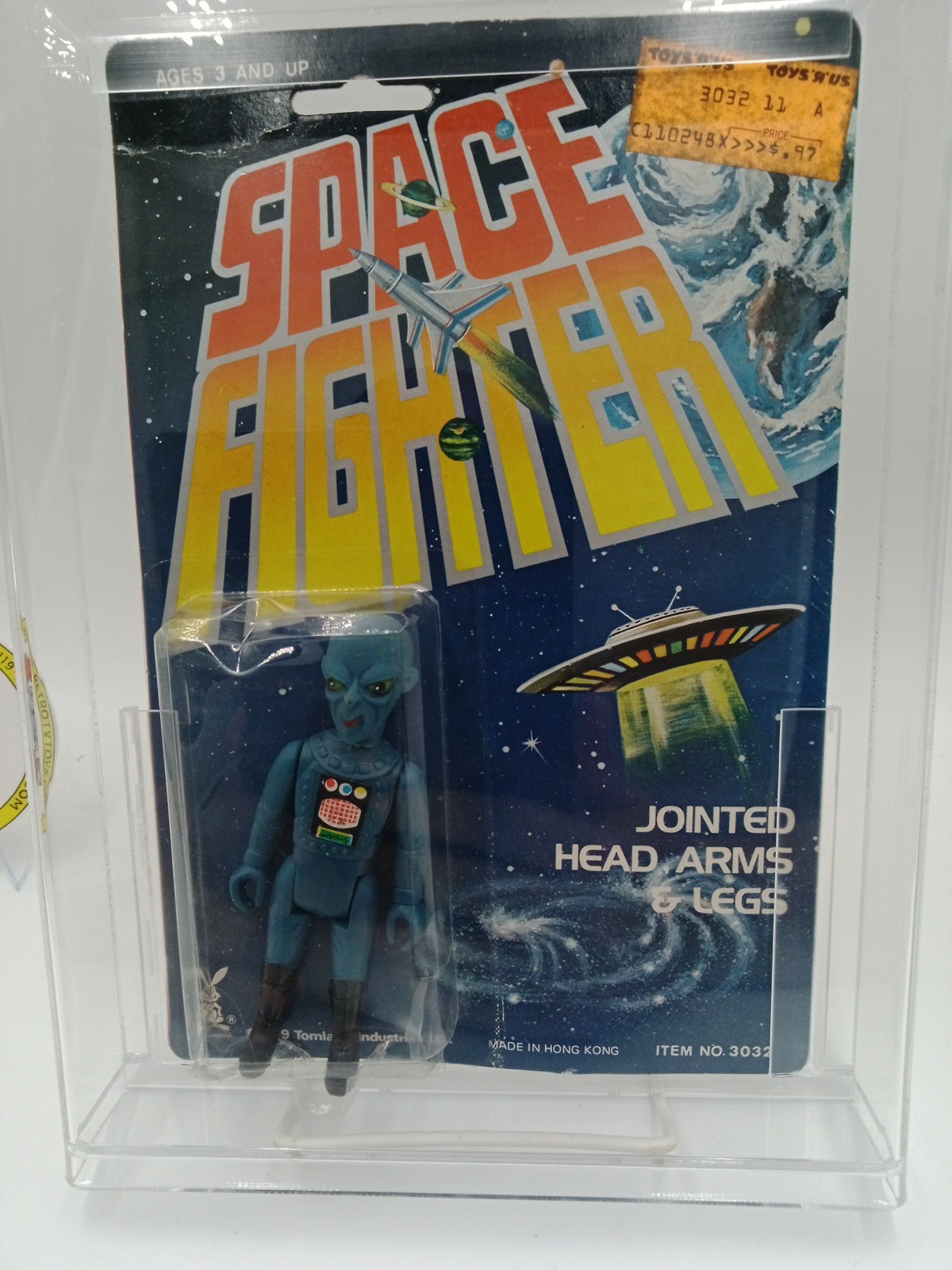 1979 Tomland Space Fighter Starroid Raiders figure MOC MISB On Card